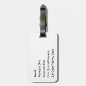 Bagagelabel Witchy Wonders (Achterkant verticaal)