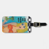 BAGAGELABEL, ZIJN WE ER NOG? BAGAGELABEL (Voorkant horizontaal)