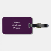 Bagagelabel zomerbessen (Achterkant horizontaal)