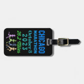 Bagagelabels Chicago Marathon 2023 (Voorkant horizontaal)