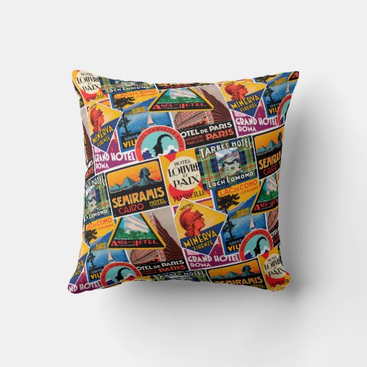  bagagelabels kussen (Achterkant)