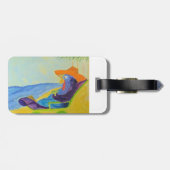 Bagagelabels met Gallus Domesticus (Achterkant horizontaal)