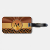 Bagagelabels met monogram voor Vrouwen (Achterkant horizontaal)