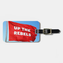 Bagagelabels met Rebels thema