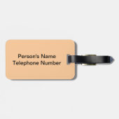 Bagagelabels tekenen voor moeder- en kindergiraffe (Achterkant horizontaal)