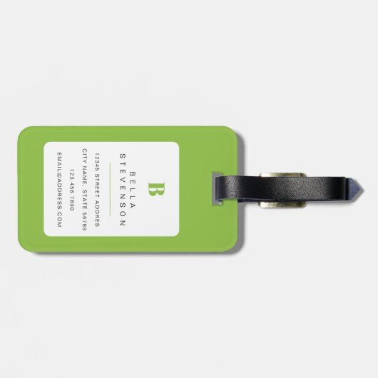 Bagagelabels van beagle (Achterkant horizontaal)