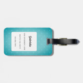 Bagagelabels van beagle (Achterkant horizontaal)