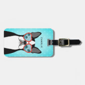 Bagagelabels van Boston Terrier (Voorkant horizontaal)