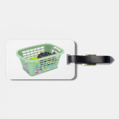 Bagagelabels wasmand (Achterkant horizontaal)