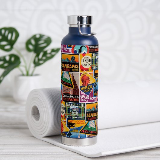  bagagelabels Waterflesje Waterfles (Yoga)