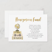 Bagages + Carte de boîtier Globe Honeymoon Fund (Devant / Derrière)