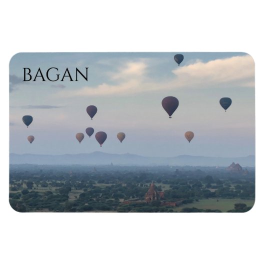 bagan myanmar ballonnen magneet (Horizontaal)