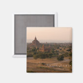 Bagan sur Dusk Magnet (Recto/Verso)