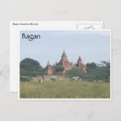 bagan tempel briefkaart (Voorkant / Achterkant)
