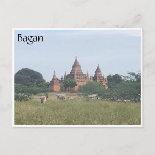 bagan tempel briefkaart