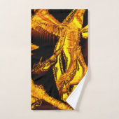 Bagasse ou morceaux de peaux de mandarine déshydra (Serviette à main)