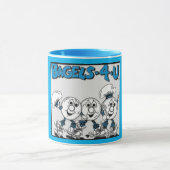 Bagel 4 U Café Mug (Centre)