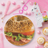 BAGEL 5 PAPIEREN BORDJE (Feest)