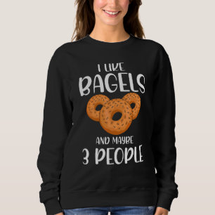 Bagel Art dat ik leuk vind aan Bagels en misschien Trui