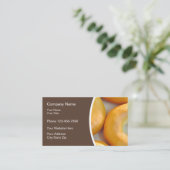 Bagel Bakery Modern Design Visitekaartje (Staand voorkant)