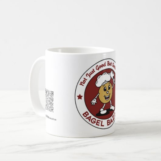 Bagel Bazar Café Mug (Devant gauche)