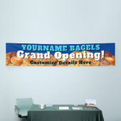 Bagel Business Banner Grote Opening (Beurs)