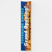 Bagel Business Banner Grote Opening (Verticaal)