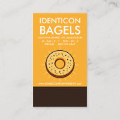 Bagel Loyalty Punch Card (Achterkant)