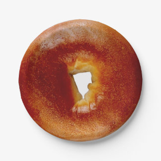 Bagel  papieren bordje