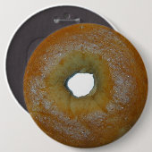 Bagel pin ronde button 6,0 cm (Voorkant /achterkant)