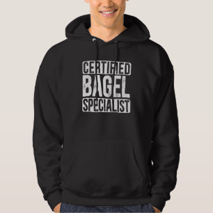 Bagel Specialist Foodie Bread Bakery Food Jewish Hoodie