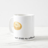 Bagel sur une tasse de café (Devant gauche)