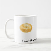 Bagel sur une tasse de café (Gauche)