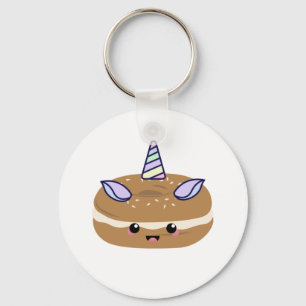 Bagel Unicorn Bagel Buddies Sleutelhanger