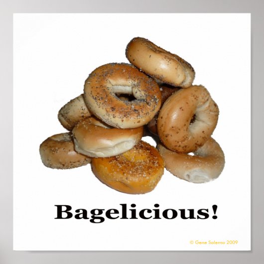 Bagelicious! Poster (Voorkant)