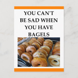 BAGELS BRIEFKAART