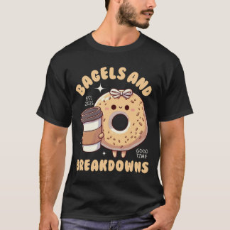 Bagels en inzinkingen t-shirt