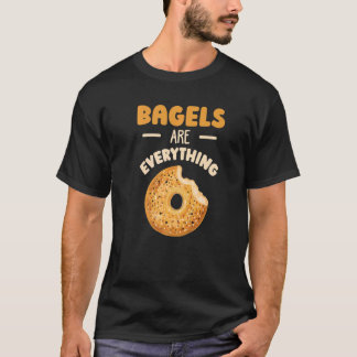 Bagels zijn alle offertes voor een bagel-specialis t-shirt