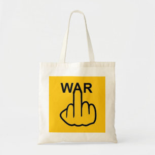 Baggeroorlog is verschrikkelijk tote bag