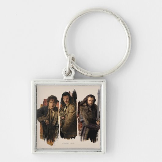 BAGGINS™, BARD THE BOWMAN™ EN THORIN OAKENSHIELD™ SLEUTELHANGER (Voorkant)