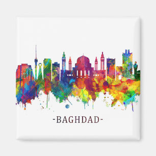 Baghdad Irak Skyline Magneet