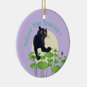 Bagheera 2 keramisch ornament (Rechts)