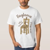 Baglama sur chaise T-shirt (Devant)