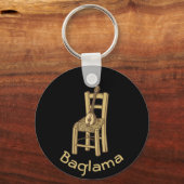 Baglama sur porte-clés de chaise (Recto)