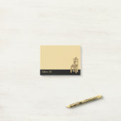 Baglama, voorzitter post-it® notes (Op bureau)