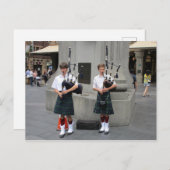 Bagneuse à QVB Carte postale (Devant / Derrière)