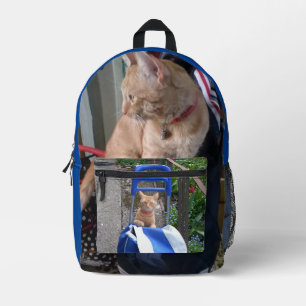 Bagpack kinderen terug naar school gedrukte rugzak