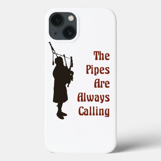 Bagpipe Cellphone Case (Achterkant)