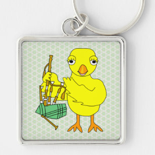 Bagpipe Chick Sleutelhanger
