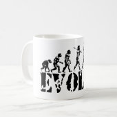 Bagpipe Pipers Bagpiper Musical Evolution Art Koffiemok (Voorkant links)